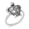 Sterling Silver Turtle Ring, Silver wt 4.19 Gms